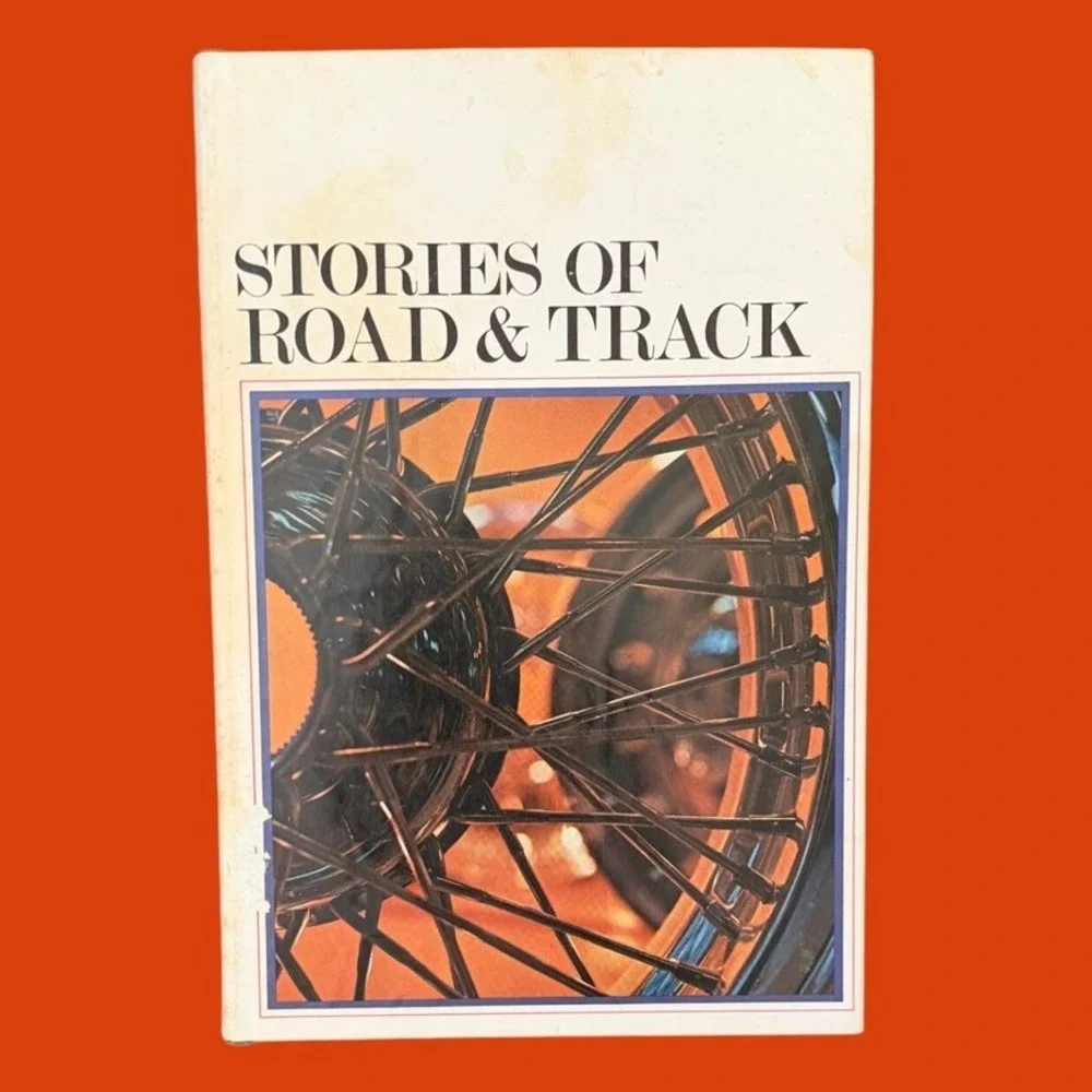 Vintage 1970 Stories of Road & Track Hardcover Book Automotive History Anthology